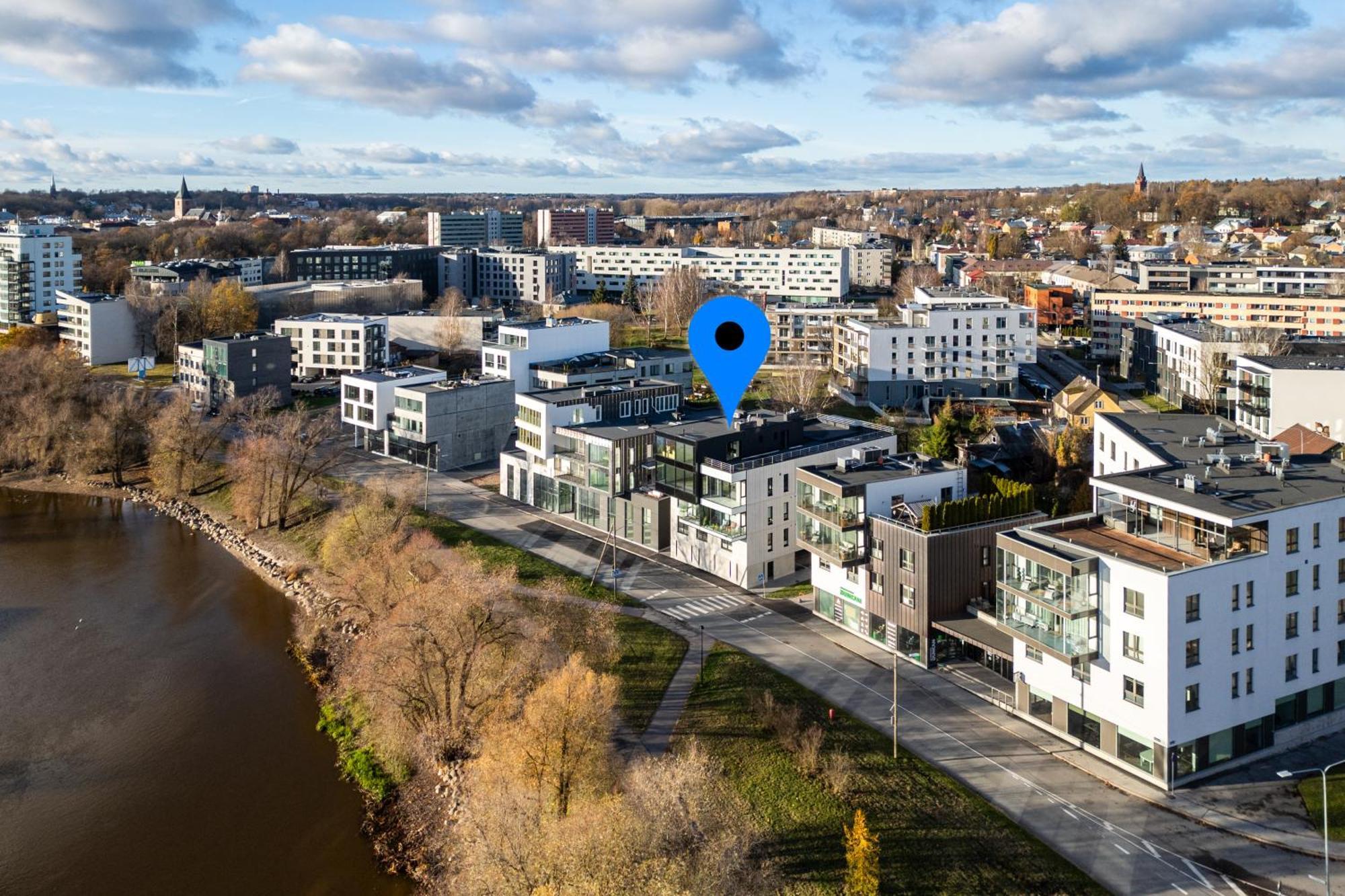 Fortune Apartments - River View, Contactless Tartu Eksteriør billede